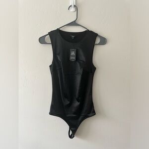 Express Satin Sleeveless Bodysuit